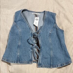 A&F denim shirt